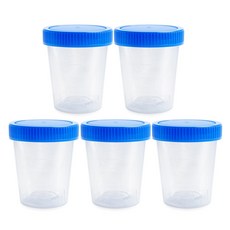멸균 스페시멘컵 120ml 1팩(5개입)/소변컵/유린컵/스페시맨컵, 1개