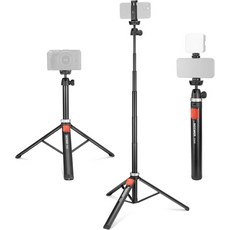 NEEWER 160cm iPhone DLSR TS05 스마트 폰용 삼각대 스마트 폰과 카메라 용 리모콘
