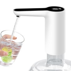 子路大桶裝水抽水器電動壓水器飲水機水泵自動礦泉水吸水上出水器, 白色(特價大流量版)+一體機, 1個