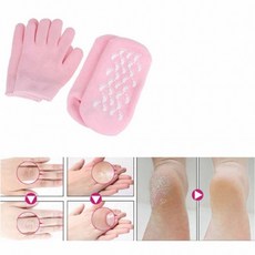 스파 모이스춰 보습 양말 각질 젤 실리콘 한쌍 장갑, 1개, 양말한쌍장갑한쌍 BL08609