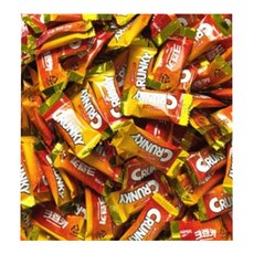 롯데 미니 크런키 초콜릿 대용량 유치원 교회 학원 간식, 90개, 4g