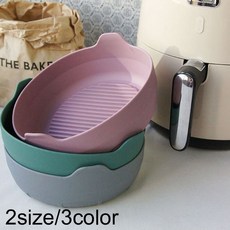 에어프라이어 6종 택1 실리콘용기 에어프라이어팟 실리콘팟, 중-그린, 1개, 중-그린