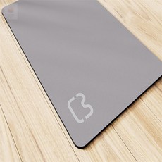 이프로컬렉션 반려동물 식기매트 40cm 그레이 주방규조토식기매트