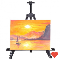 미술놀이 휴대용 화판 철제 그림 받침대 드로잉테이블