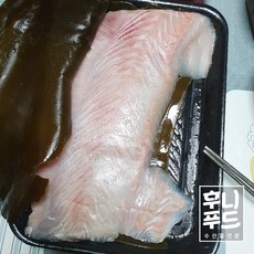 곤부지메 숙성 활광어 1kg 한마리 필렛 청주코팅 다시마 숙성, 1세트, 광어 1kg 곤부지메 (손질 후 400g 이상), 추가없음