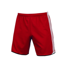 아디다스 주니어 클래식 레드 매치웨어 축구 반바지 쇼트