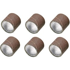 ECLATIS Dremel 445 1.3cm1/2인치 240그릿 회전 공구 샌딩 밴드 6팩 297002, 표준, 240 그릿_1/4 inch (6-Pack)