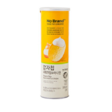 노브랜드 감자칩 사워크림 & 어니언 160g, 4개