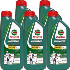 캐스트롤 마그네틱 SN C3 5W30 1L 휘발유/가솔린 5개