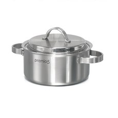 廚房藝術高級不銹鋼 304 桶 5 水鍋, 單一顏色, 1個, 20cm