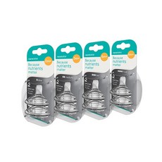 [정식수입] 실리콘 젖병 전용 젖꼭지 2개세트 모유수유 출산준비물, Y-와이컷