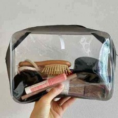 파우치 헬스가방 수영장가방 지퍼백 비치가방 투명 수영가방 여행용가방 대_2026FW-TR2, 상세페이지 참조