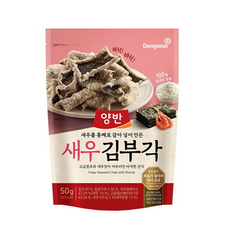양반 새우김부각, 50g, 16개