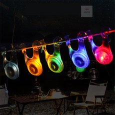 다파라1호 LED 스트링가드 감성캠핑조명, 레드