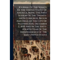 (영문도서)Journal Of The Senate Of The United States Of America Being The First Session O... Paperback, Nabu Press, English, 9781271510641