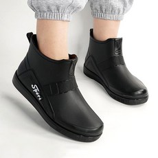 여름 남자 패션 레인슈어 가벼운 낚시 미끄럼 방지 캐주얼 숏 레인부츠 작업용 장화