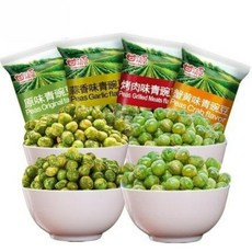 완두콩과자 2.5kg 7가지맛 안주 대용량 완두콩 중국 감원 여러가지맛 콩과자 건조 스낵, 마늘맛