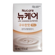 뉴케어 미니 구수한맛 균형영양식 환자영양식 150mL 24팩, 24개