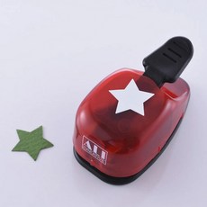 우표 모양 펀칭기 원형 핸드메이드 프레임 대형 페스티벌, 1개, 중형 중형 별