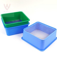 WIDELY 스텐 사각 묵채 도토리묵채, 사각묵채, 1개