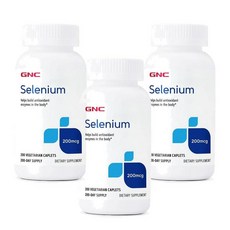지엔씨 셀레늄 200mcg 200정, 3개