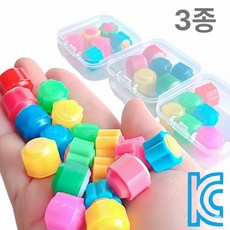 상상봉봉 공기놀이 3통 kc인증 공기알 공깃돌 1+1+1, 1개