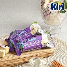 [냉동]끼리 리얼 스틱 치즈케익 30g 블루베리 10개