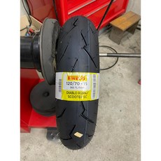 義大利 倍耐力 DIABLO ROSSO SCOOTER SC 小惡魔 120/70-15, 1個