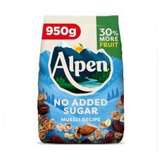 Alpen 알펜 뮤즐리 견과류 무설탕 시리얼 950g, 2개