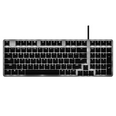 로지텍 K828 백라이트 기계식 유선 키보드, 제조사축, 크리스탈 축, 블랙