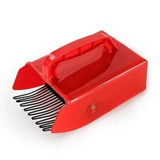 오미자 수확기 열매따기 블루베리 앵두 과일 바구니, 업그레이드형 빨강, 일반형 옐로우 5개이상