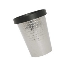 PAM 비닐 링휴지통 고정 형 스텐 7L 오픈형 뚜껑없는휴지통