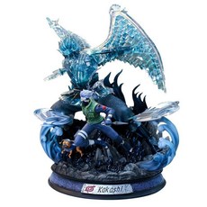 나루토레진피규어 나루토카카시피규어 이타치 우즈마키 레진 굿즈 무드등 조명, A