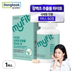 마이핏 삼백초추출물 파이토 정 항산화 케어, 1개, 60정