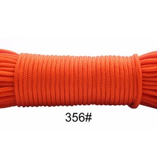 110색 직경 2mm Paracord for Survival 낙하산 줄 매는 밧줄 스탠드 코어 100FT 로프 캠핑 등산 캠핑 로프 하이킹, 356, 100피트, 356, 1개