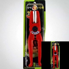 손잡이 레드 밤가위 18cm 밤까기 밤까는기계 밤손질 밤껍질제거기