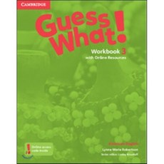 Guess What! American English Level 3(Workbook/with Online Resources), Cambridge