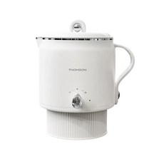 Thomson 304陶瓷旅行鍋 TM-SAK66 (110V/220V 0.8公升 雙電壓), 奶油白