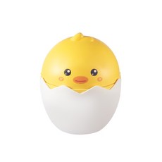 MEIISEO가정용 탁상 미니 휴지통 사무실 책상 다용도 쓰레기통, 옐로우, 15*15*19