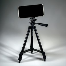 초경량 4단 삼각대 유튜브 브이로그 스마트폰 카메라 휴대폰 휴대용, 본상품선택, 1개