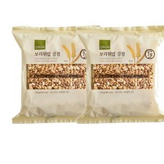 올가홀푸드 보리튀밥 강정, 120g, 2개