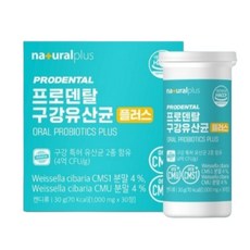구강유산균 오라씨엠유 cmu oracmu 프로덴탈 구강유산균cmu 30정, 1개
