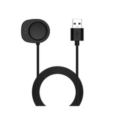 華米 T-Rex 3 PRO（A2443）專用充電線，手錶USB充電器，座充式設計，快速充電，輕巧便攜, 【充電線】黑, 1個