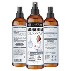 근육통 두통 불면증 에 좋은 유기농 뿌리는 마그네슘 오일 스프레이 118ml, 1개