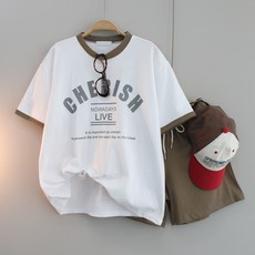달콩 여성 상하세트 여름세트 트레이닝세트 라이브배색반팔반바지세트