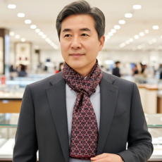 닥스 남여공용 실크 스카프