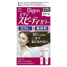 hoyu 快速顯色染髮霜, 1盒, 2 極淺棕色