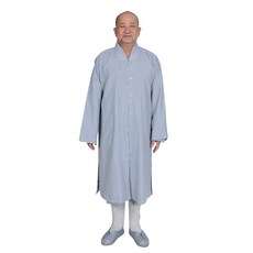 寬鬆透氣禪修僧服，簡約舒適長袍，台灣亞熱帶氣候適用，舒適透氣，寬鬆自在