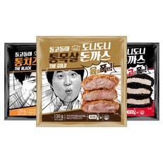 정형돈 도니도니 돈까스 통목살2팩+통등심1팩+통치즈1팩+기본소스4팩, 4개, 120g