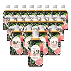 웅진 티즐제로 자몽블랙티500ml 20입, 500ml, 20개